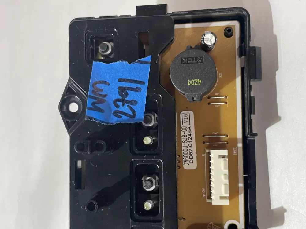 Samsung DD82 01248A Dishwasher Control Board AZ199744 | Wm2791