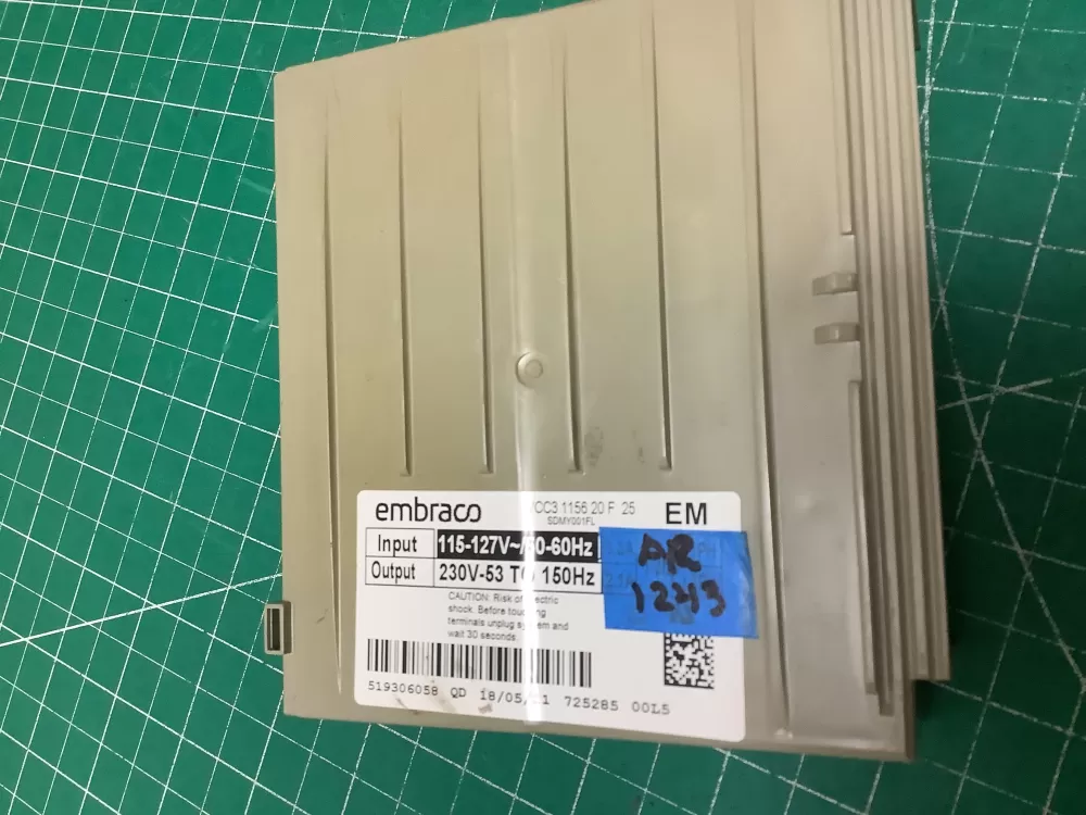 Bosch 00650436 519306058 Refrigerator Inverter Control Board AZ227056 | AR1243