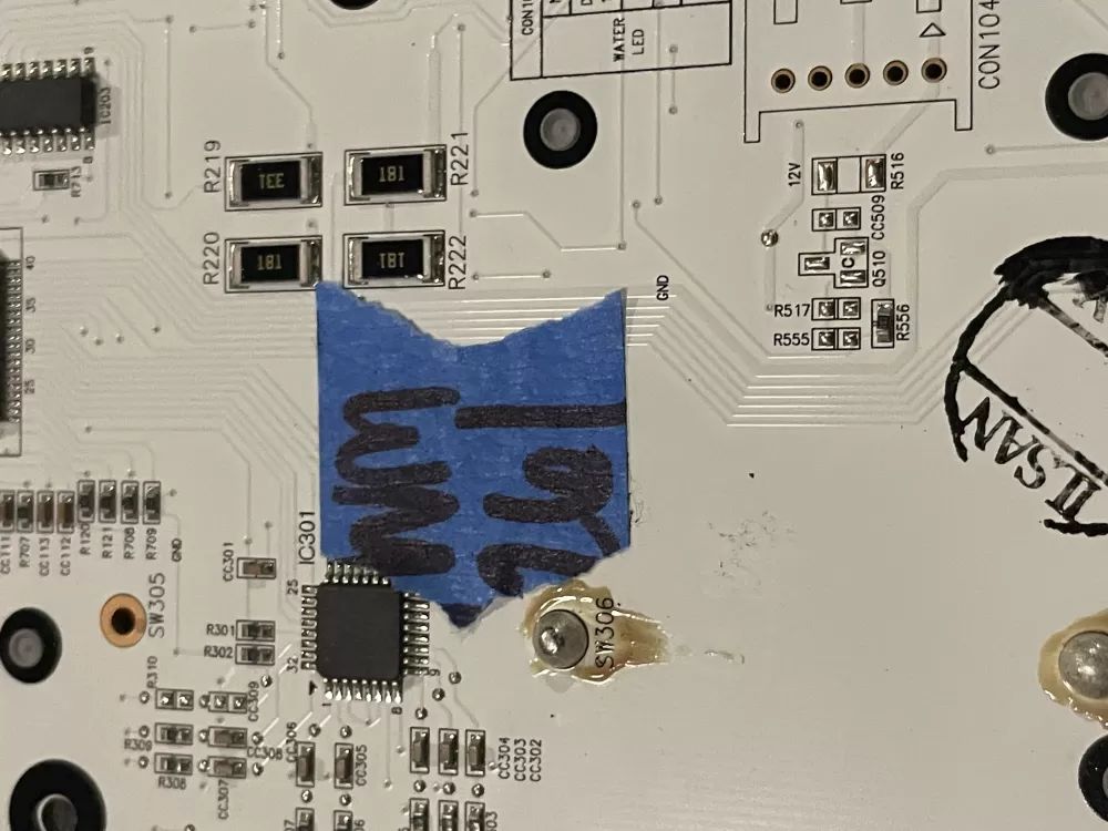 LG EBR79159702 KENMORE Refrigerator Control Board Dispenser AZ28015 | WM261