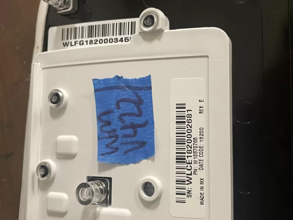 Whirlpool W10702865 W10870768 Washer Control Board Panel AZ60395 | Wmv423