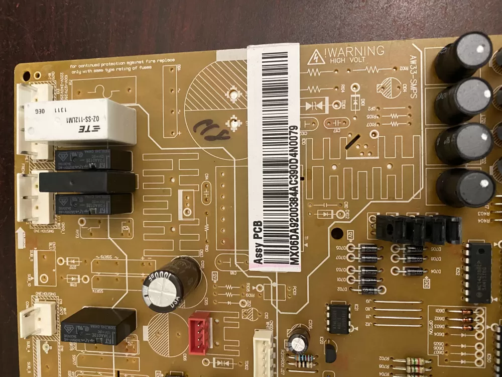 Samsung DA92 00384A Refrigerator Control Board AZ37079 | BK370
