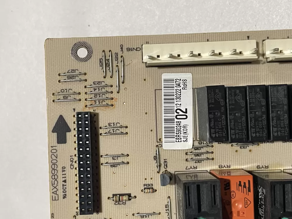 LG EBR59024802 Microwave Relay Board AZ139091 | KM275
