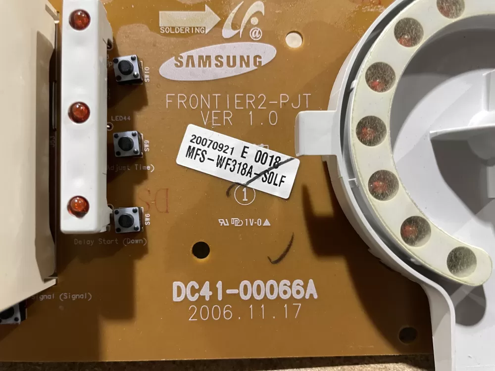 Samsung DC28-000234 Washer Control Board  AZ75567 | Wm1640