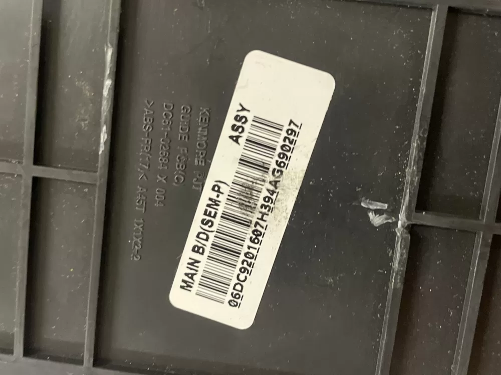 Samsung DC92 01607H DC9201607H Dryer Control Board Interface AZ54466 | Wm1960