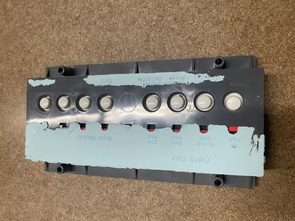 GE  Fisher & Paykel 572D491P005 Dryer Control Board Switch