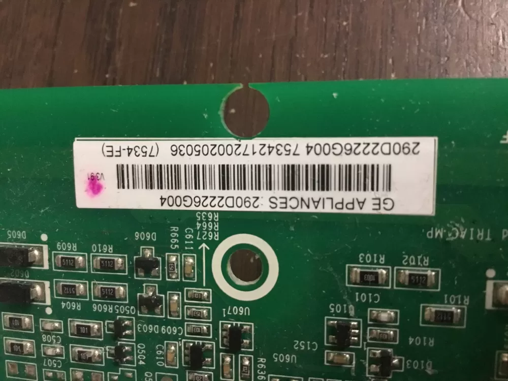 GE 290D2226G004 Washer Control Board AZ23433 | NR125