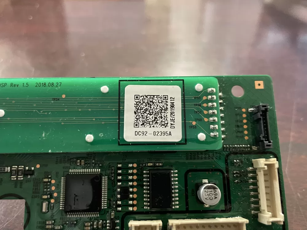 Samsung DC92-02395A Dryer Control Board AZ62196 | Wm1943
