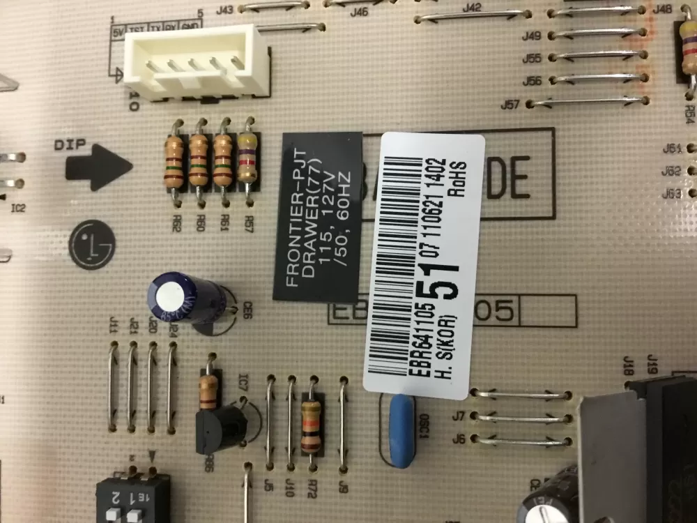 LG EBR64110551 Refrigerator Control Board AZ34353 | NR1699