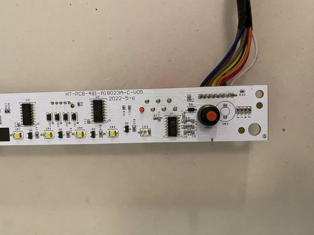 Whirlpool W11612331 Washer Touch Sensor Control Board AZ119689 | BK2206