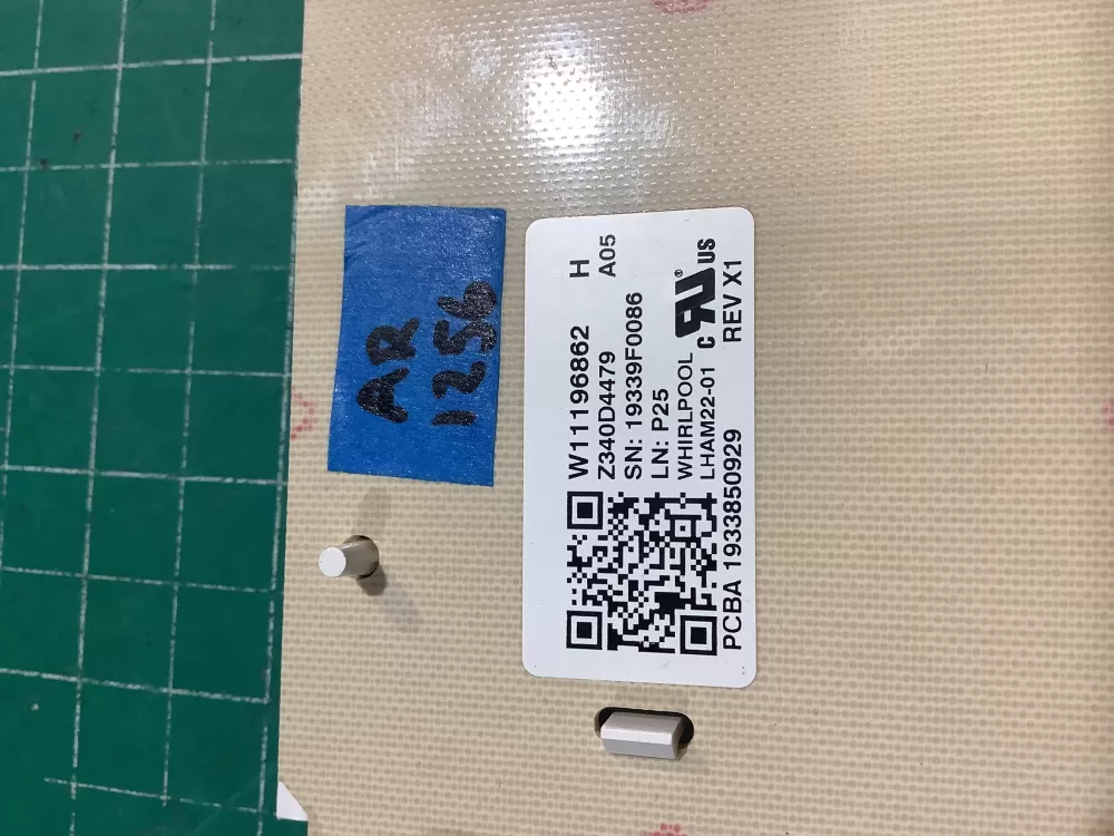 Whirlpool Dryer W11196862 Control Board AZ227739 | AR1256