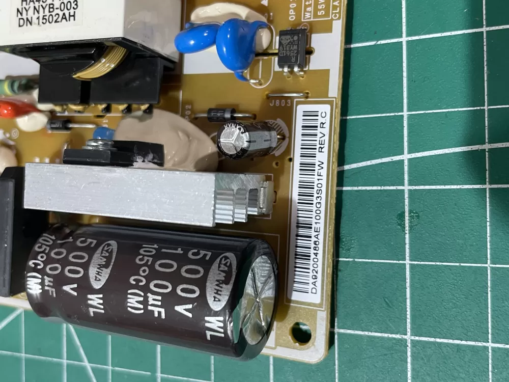 Samsung DA92 00486A Refrigerator Control Board AZ189742 | Wm729