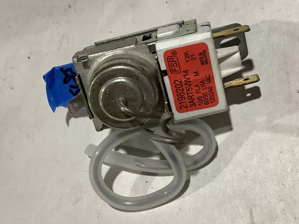 Whirlpool WP2198202 Refrigerator Cold Control Thermostat AZ111283 | Sl85