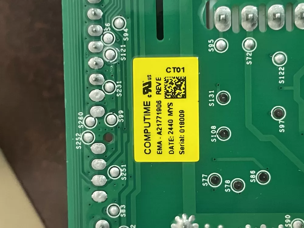 Frigidaire Electrolux A21771906 Dishwasher Control Board AZ93489 | Wm559
