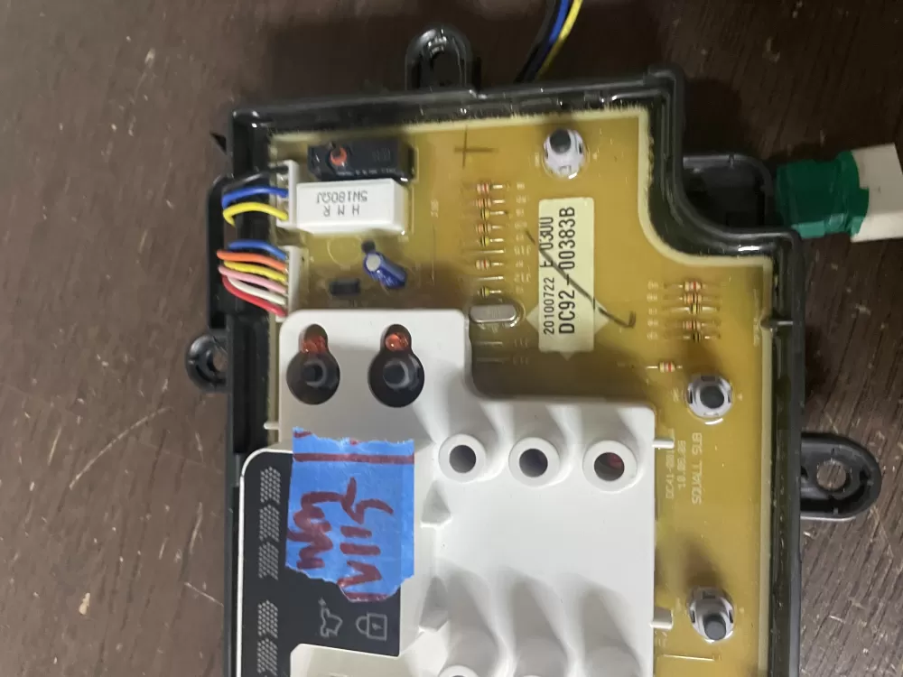 Samsung DC92-00383B Washer Control Board AZ45069 | Wmv115