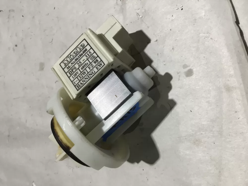 Miele 06186400 Dishwasher Drain Pump