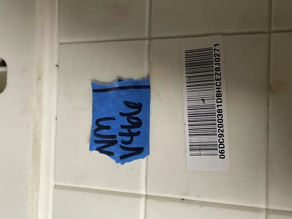 Samsung DC92 00381D DC9200381D Washer Control Board AZ51071 | Wmv466