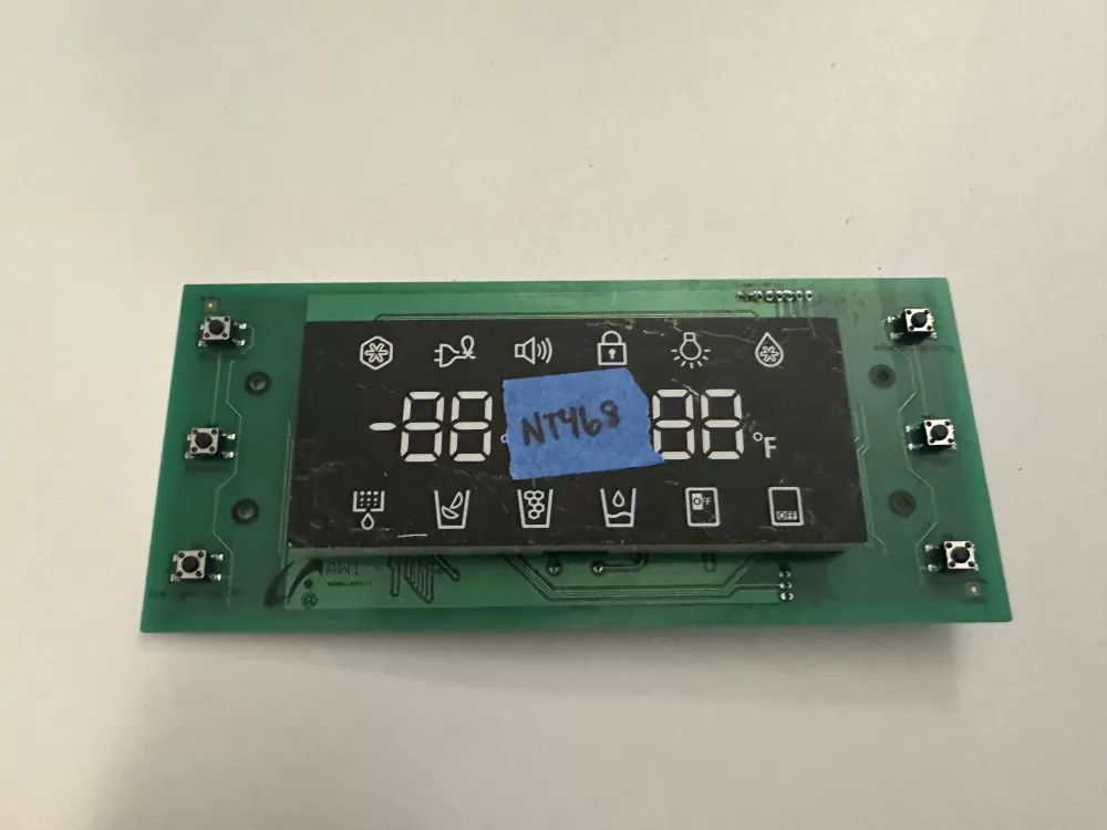 Samsung DA41-00644A Refrigerator Control Display Board AZ1569 | NT468