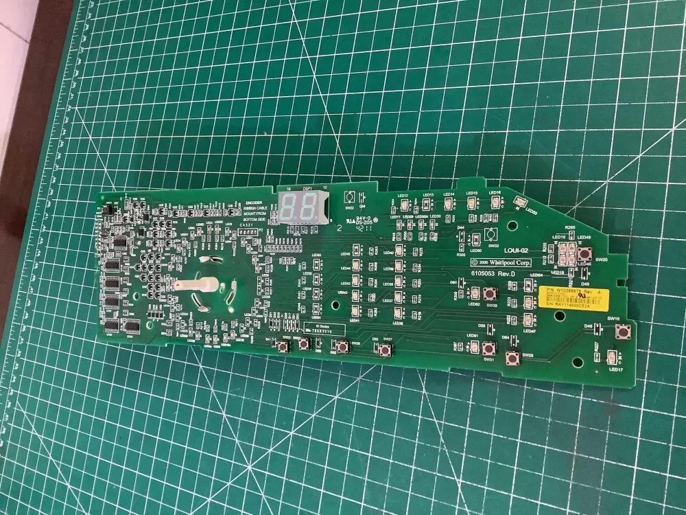 Whirlpool W103388678 WPW10388674 AP6020758 W10388674 4446148 PS11754078 Dryer Control Board