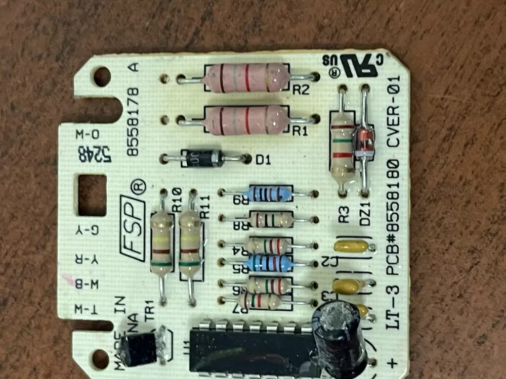 Whirlpool Maytag W10476828 Dryer Moisture Sensor Control Board AZ52649 | Wm1924