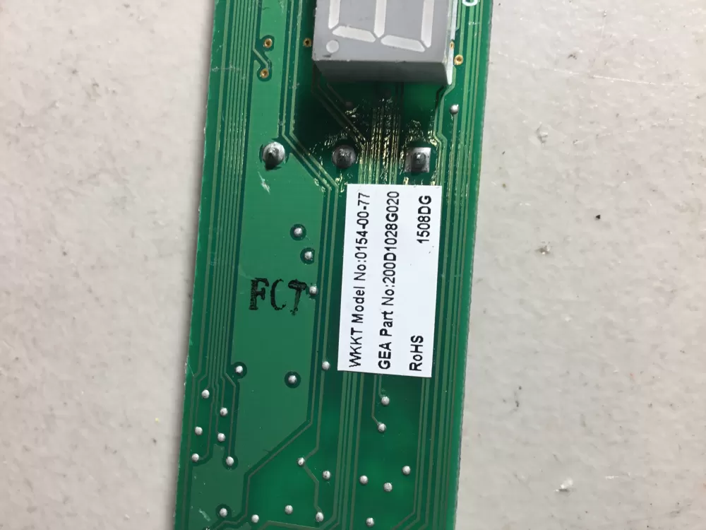 GE 200D1028G020 Refrigerator Control Board AZ42600 | NR1743