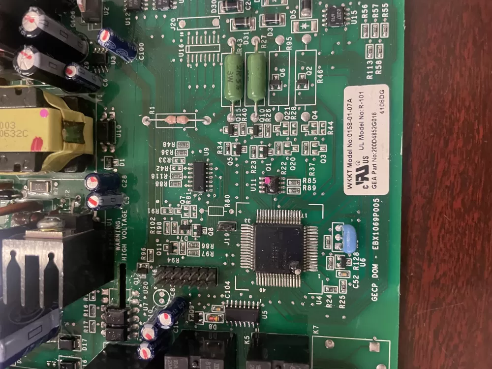 GE WR55X10942 WR55X10942C Refrigerator Control Board AZ41012 | KM1715