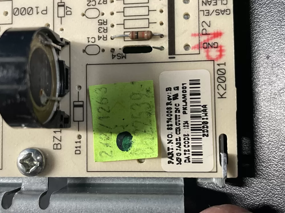 Whirlpool 8274008 Range Control Board AZ8395 | WMV30