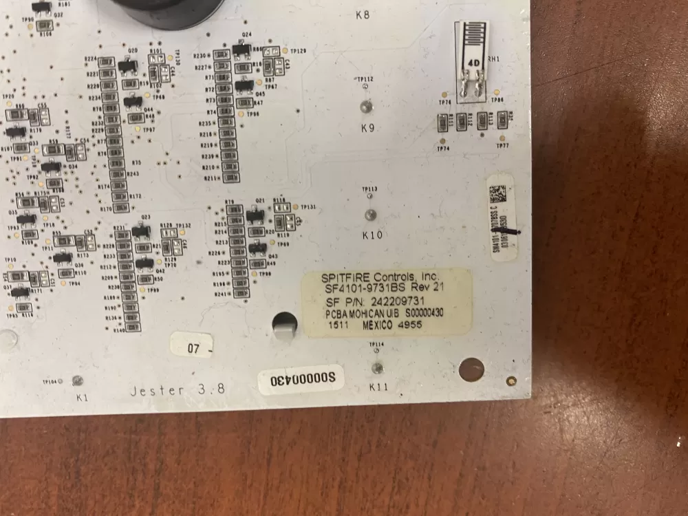 Frigidaire 242209731 Refrigerator Display Control Board AZ44715 | BK1764