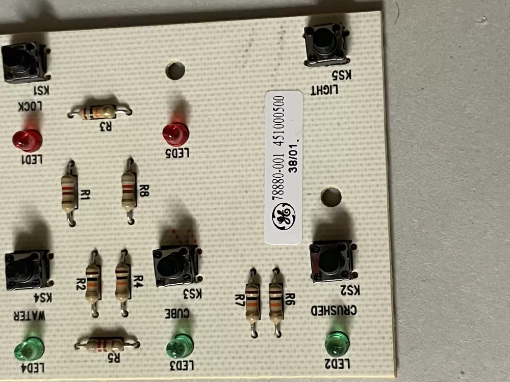 Maytag WP61005277 Refrigerator Dispenser Control Board Switch AZ47237 | Wm654