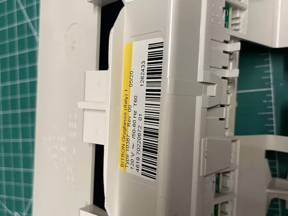 Whirlpool 4619-702-20672  Grugliasco Washer Control Board AZ203107 | Wmv904