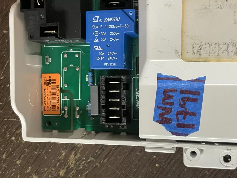 Whirlpool Maytag W10249826 W10249827 Dryer Control Board AZ48898 | Wm1791