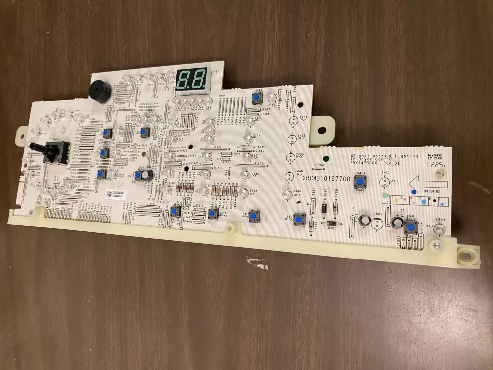 GE 234D1504G005 Dryer Control Board AZ91621 | BK1463