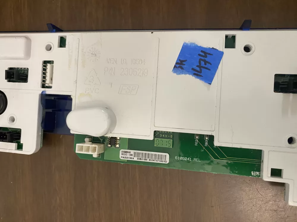 KitchenAid WP2321746 Refrigerator Display Control Board AZ88688 | BK1474