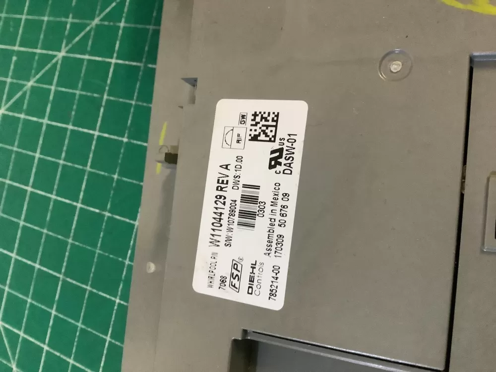 KitchenAid W11044129 Dishwasher Control Board . AZ209913 | NR2564