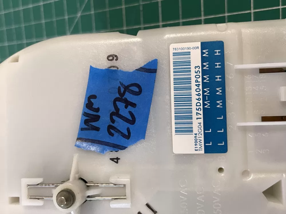 GE WH12X10527 175D6604P053 Washer Timer AZ206876 | Wm2278