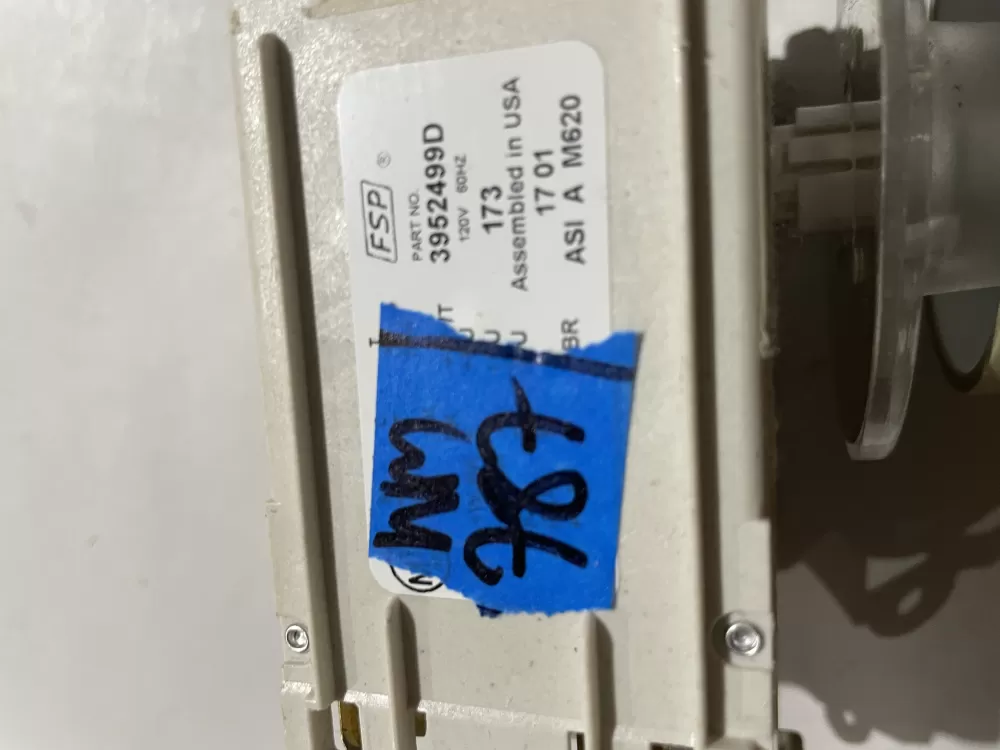 Whirlpool Washer Timer 3952499D AZ191353 | Wm787