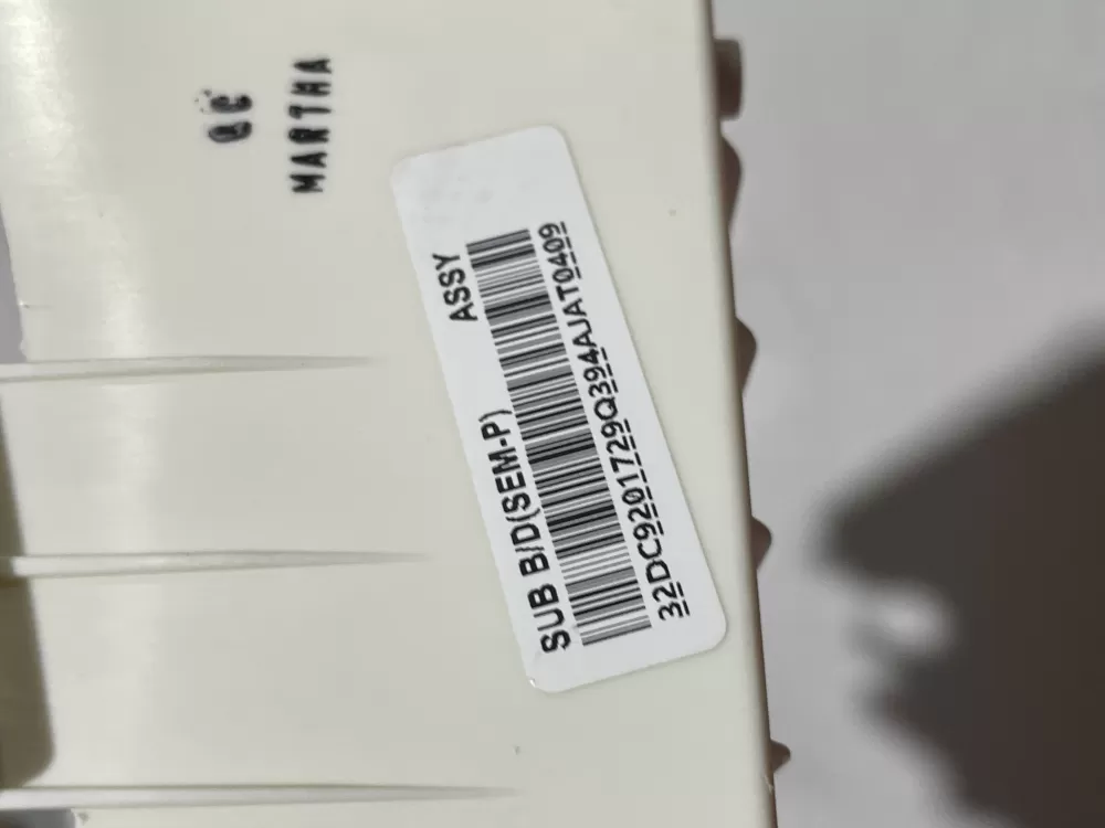 Samsung DC92 01729Q Dryer Control Board AZ142748 | Wm1244