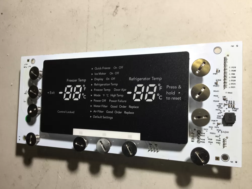 Frigidaire  Electrolux A05860726/A  Refrigerator Control Board Display