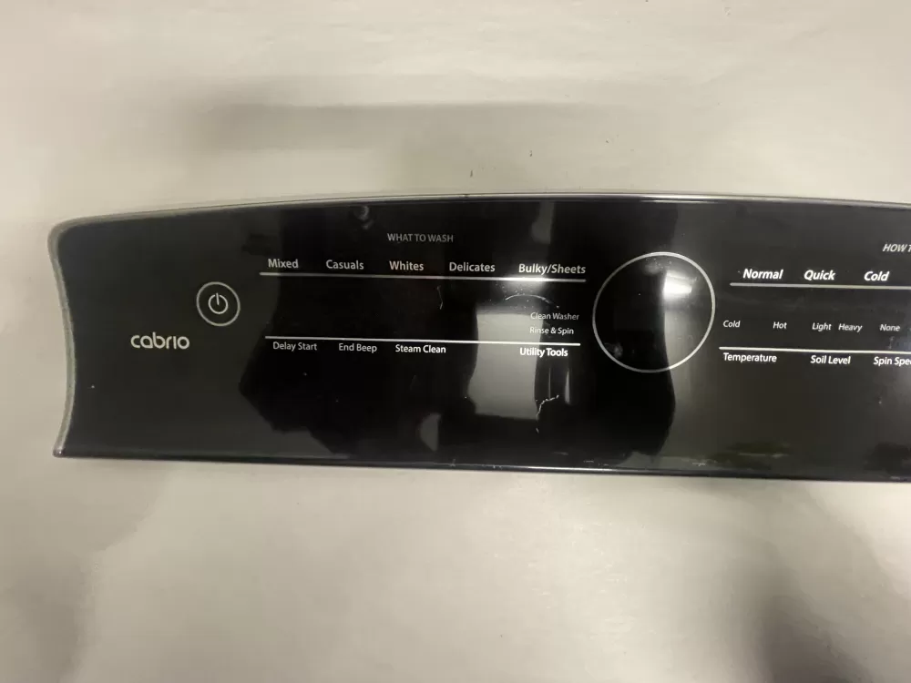 Whirlpool W10596697 W10870766 W11189143 W11089547 PS12074542 Washer Control Panel