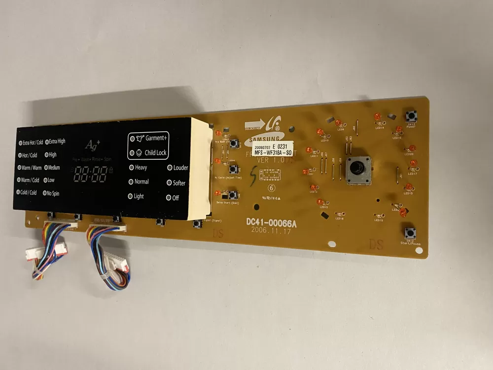 DC41-00066A Samsung Washer Board - Control
