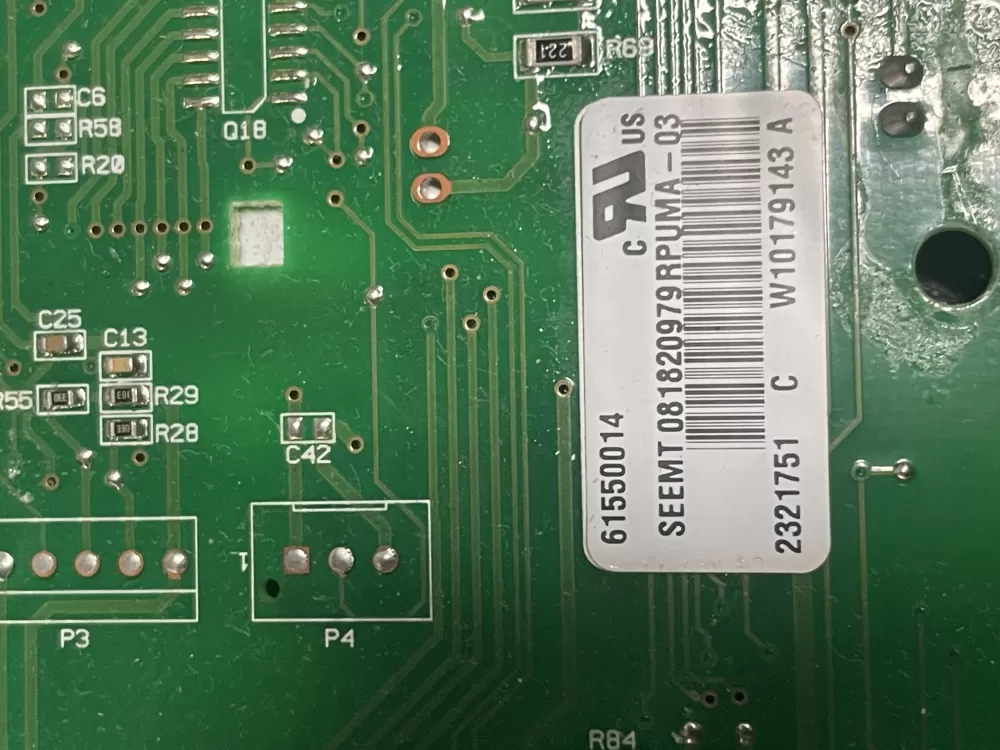 KitchenAid W10179143 Refrigerator Control Board Refrigerator Panel AZ12633 | 665