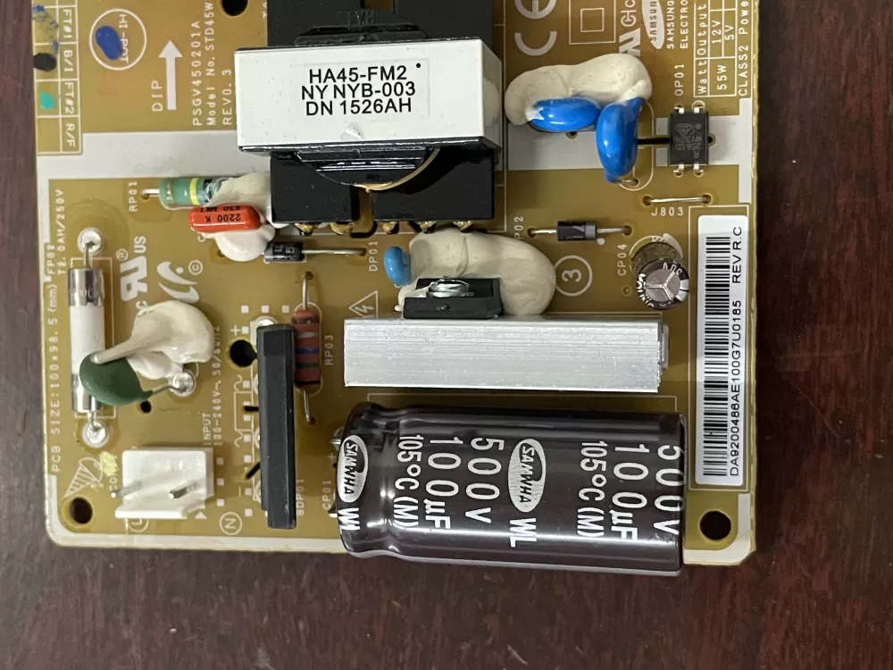 Samsung DA92 00486A Refrigerator Control Board AZ36196 | KM383
