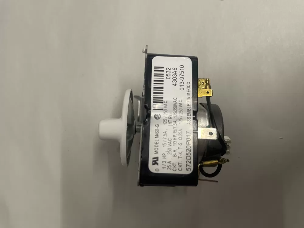 GE  General Electric  Hotpoint 572D520P017 Dryer Timer