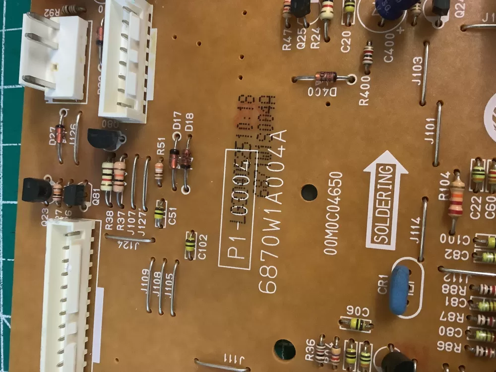 GE WB27X10394 6870W1A004A Microwave Main Control Board AZ222826 | NR1959