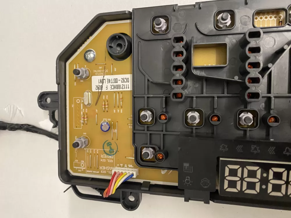 Samsung DC92 00774E Dryer Control Board AZ227555 | BK1912