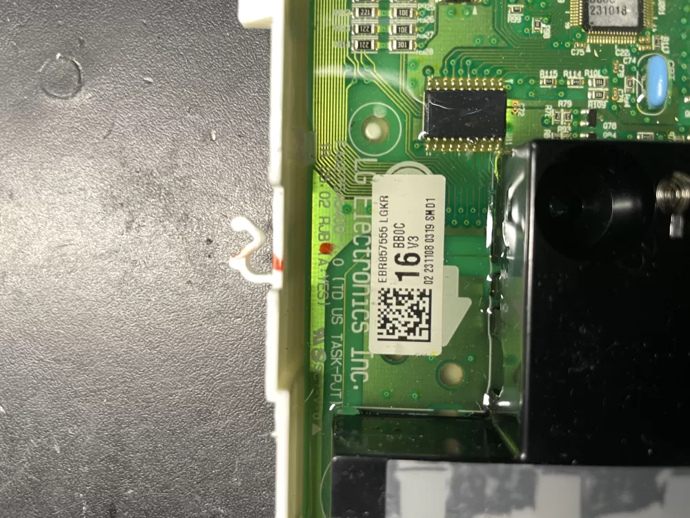 LG EBR85755516 AP7195888 Washer UI Power Control Board AZ36932 | Wm366