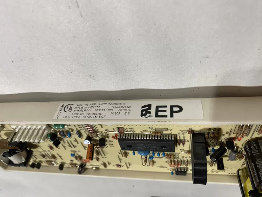 Whirlpool 00N02921124 Range Control Board AZ126645 | BK2289
