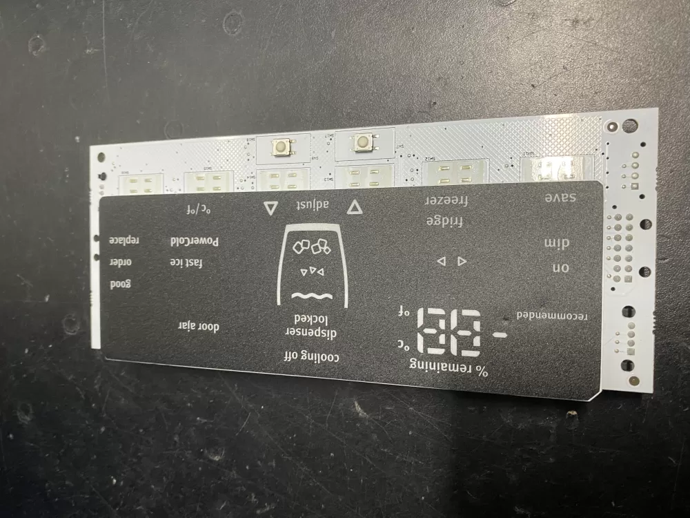 Whirlpool  Maytag W10473785  W10813943 Refrigerator Display UI Control Board
