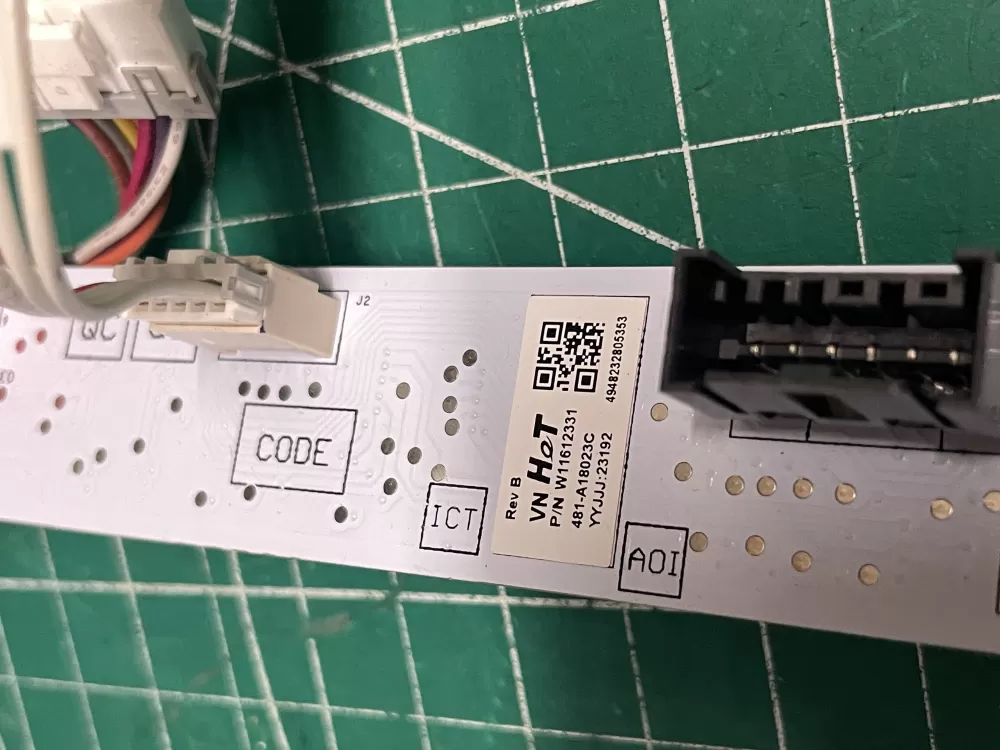 Whirlpool W11612331 Washer Touch Sensor Control Board AZ207353 | Wm2324