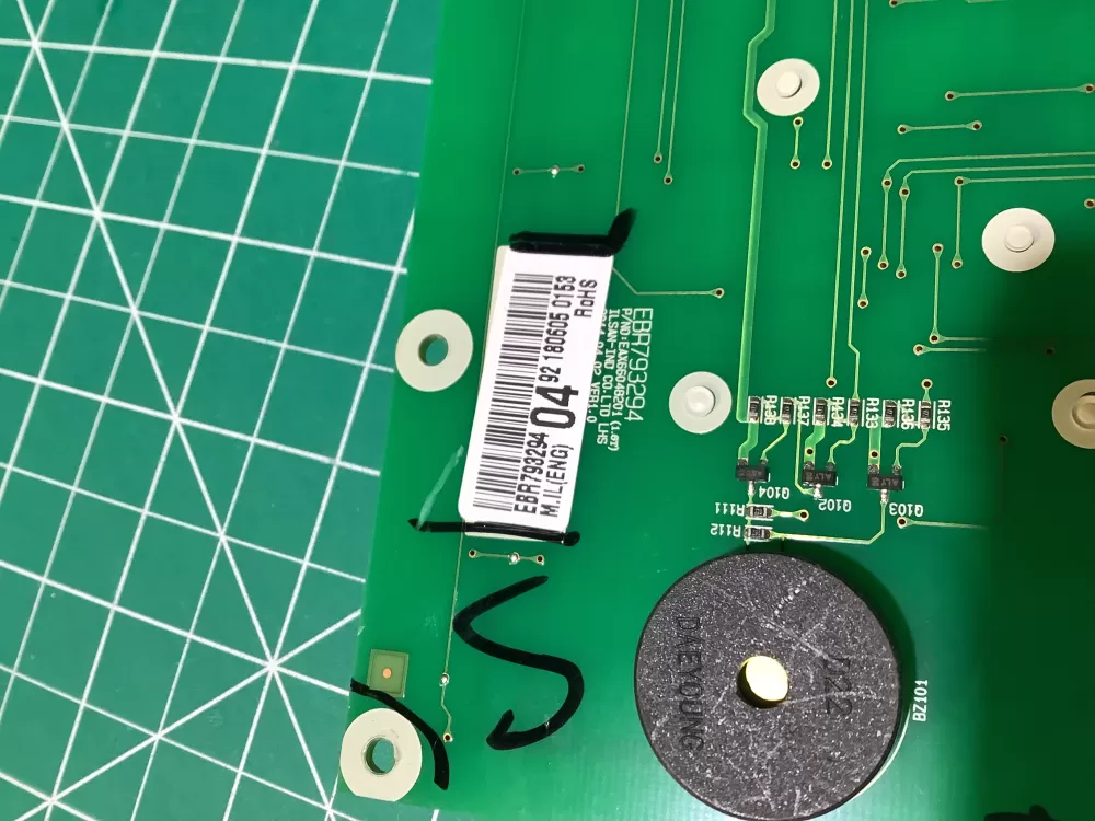 Whirlpool EBR79329404 Refrigerator Control Board Dispenser AZ132235 | NR306