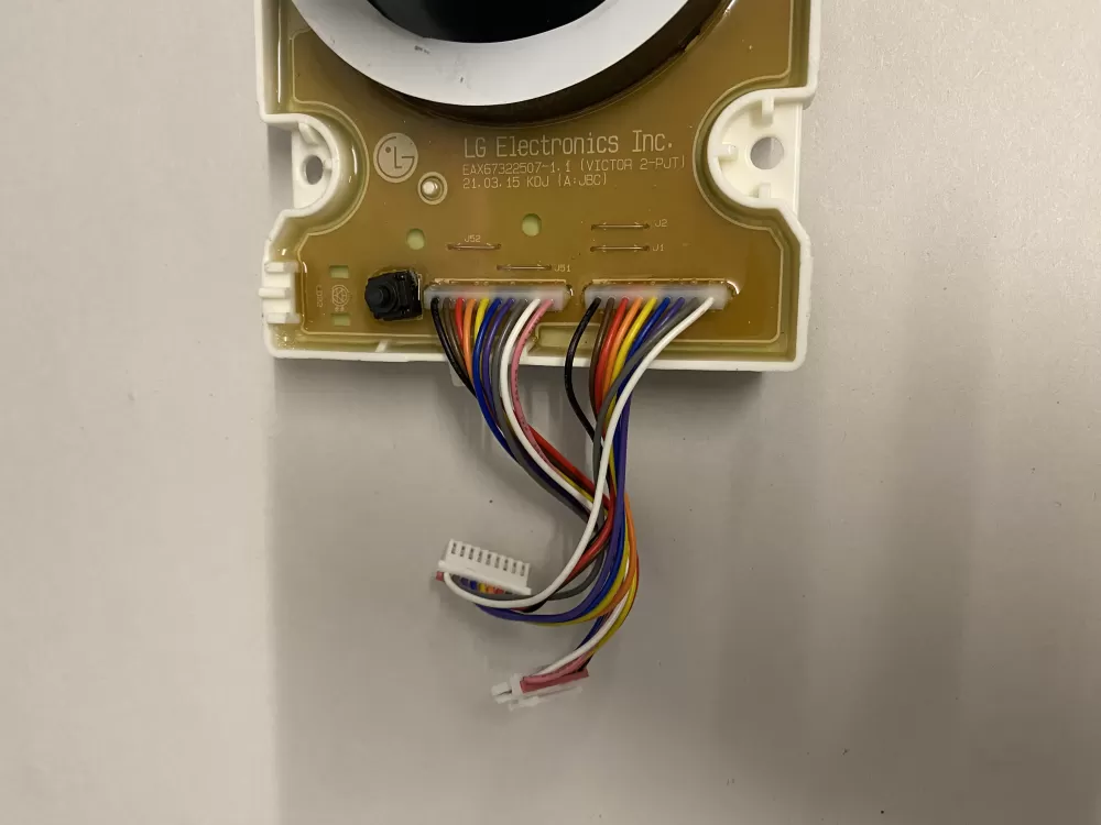 LG EAX67322507 1 Washer Control Board Dial AZ226574 | BK2016